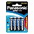 Pilha Comum AA Pequena Sm-8 Um-3shs/l8p6 Panasonic - Imagem 1