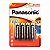 Pilha Alcalina AA Pequena Sm-4 Lr6xab/4b192 Panasonic - Imagem 1