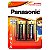 Kit com 2 Pilhas Alcalinas C Média Panasonic - Imagem 1