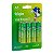 Kit com 8 Pilhas Alcalinas AA Pequena Elgin - Imagem 1
