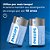 Kit com 2 Pilhas Alcalinas D Grande Philips - Imagem 5