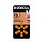 Kit com 6 Baterias Auditivas 13 Duracell - Imagem 1