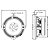 Alto-falante 6 Pol 250W RMS 8 Ohms WF150500B8 Atk Eletroacústica - Imagem 7