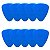 Kit com 10 Palhetas Grl At-r16108 S.t.d 0,80 Mm (azul) R21012 Bori - Imagem 1