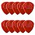 Kit com 10 Palhetas Grl At-r16144 Rio Iii (vermelho) R21027 Bori - Imagem 1