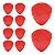 Kit com 10 Palhetas Grl At-r16146 Rio Xxl (vermelho) R21028 Bori - Imagem 4