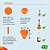 Kit com 10 Palhetas Grl S.t.d 0,53 Mm (laranja) R23-011 Bori - Imagem 4