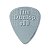 Kit com 6 Palhetas Nylon Standard 0,60mm Cinza Claro (1980) 44r.60 Dunlop - Imagem 2