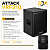 Caixa de Som Passiva Acústica 8 Pol 100W Rms VRF810 Attack - Imagem 3