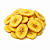 Banana Chips com sal. - Imagem 1
