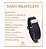 KIT PROMOCIONAL 03 Nano Bracelete Magnetico Akmos Alivio de Dores e Bloqueio de Radiação - Imagem 3
