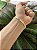 Pulseira Grumet Trabalhada 6mm FTD - Banhado a Ouro - Imagem 2