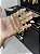 Pulseira Tela 10mm Extensor - Banhado a ouro - Imagem 2