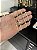Pulseira Grumet Trabalhada 3mm 21cm - Banhado a ouro - Imagem 1
