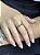 Anel Multi Preto - Banhado a Ouro - Imagem 1