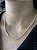 Colar Cadeado Duplo 3,5mm - Banhado a Ouro - Imagem 2