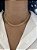 Choker Esteira 5mm - Banhado a Ouro - Imagem 1