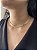 Choker Grumet Imperador 6mm - Banhado a Ouro - Imagem 1
