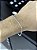 Pulseira Piastrine 3,4mm 21cm - Prata 925 - Imagem 4