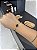 Pulseira 5 Trevos Preto 16cm + extensor - Banhado a Ouro - Imagem 1