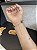 Pulseira 5 Trevos Verde 16cm + extensor - Banhado a Ouro - Imagem 2