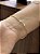Pulseira Veneziana 1mm 18cm - Banhado a Ouro - Imagem 1