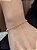 Pulseira Elo Português 4mm 18cm - Banhado a Ouro - Imagem 2