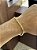 Pulseira Cadeado Duplo 5mm FI - Banhado a ouro - Imagem 2