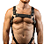 Harness Couro Sintético com Cockring Suspensório - Imagem 1