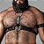 Harness Couro Legítimo Gladiador Mr Leather - Imagem 3
