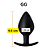 Plug anal de silicone vários tamanhos - Imagem 6