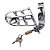 Dispositivo de Castidade Masculino Metal com cadeado - Imagem 5