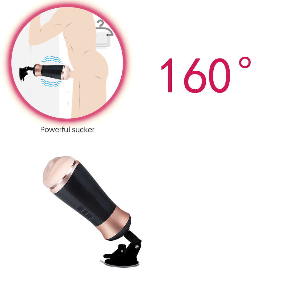 Masturbador Masculino Lanterna recarregável com formato de vagina - Imagem 4