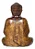 Estátua Buda Decorativo Madeira - Imagem 2