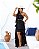 Vestido Tropical Preto - Imagem 2