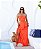 Vestido Tropical Laranja - Imagem 1