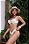 Biquini Luxo tropical Off Whitte - Imagem 1