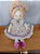 Boneca De Pano Artesanal Lavanda 41 Cm Bolinhasdeanisateliê - Imagem 2
