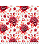 Tricoline Estampado Floral Nice Vermelho, 50x150cm, Caldeira - Imagem 3