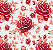 Tricoline Estampado Floral Nice Vermelho, 50x150cm, Caldeira - Imagem 5