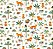 Tecido Tricoline Estampado Pantanal, 100% Algodão, Animais e Plantas, 150cm x 50cm Tecidos Caldeira - Imagem 6