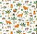 Tecido Tricoline Estampado Pantanal, 100% Algodão, Animais e Plantas, 150cm x 50cm Tecidos Caldeira - Imagem 4