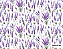 Tecido Tricoline Digital Lavanda e Ramos 50x150cm F Maluhy - Imagem 2