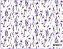 Tecido Tricoline Digital Lavanda e Laços 50x150cm Fernando Maluhy - Imagem 2
