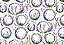 Tecido Tricoline Digital Lavanda e Aros 50x150cm Fernando Maluhy Coleção Lavanda - Imagem 2