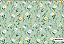 Tecido Tricoline Digital Coleção Pataquada Tema Floral Margaridas 50x150 cm Verde Menta Fernando Maluhy - Imagem 4