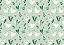 Tecido Tricoline Digital Coleção Pataquada Tema Coração 50x150 cm Verde Menta Fernando Maluhy - Imagem 1