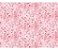 Tecido Tricoline Estampado Digital Coleção Floral Serenity Raminhos Rosa 50x150 - Imagem 1