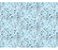 Tecido Tricoline Estampado Digital Coleção Floral Serenity Raminhos Azul 50x150 - Imagem 1
