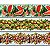 Tecido Tricoline Digital Barrado Estampa de Frutas Tropicais 55x150 cm, 10 faixas de 15cm, 100% Algodão, Fernando Maluhy - Imagem 10